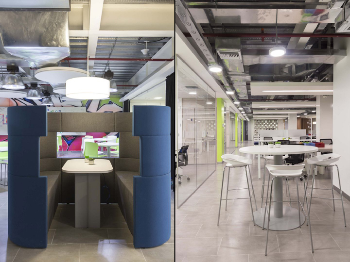 電信公司辦公室設(shè)計實景圖