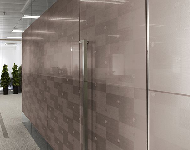 辦公室隔斷設(shè)計實景圖