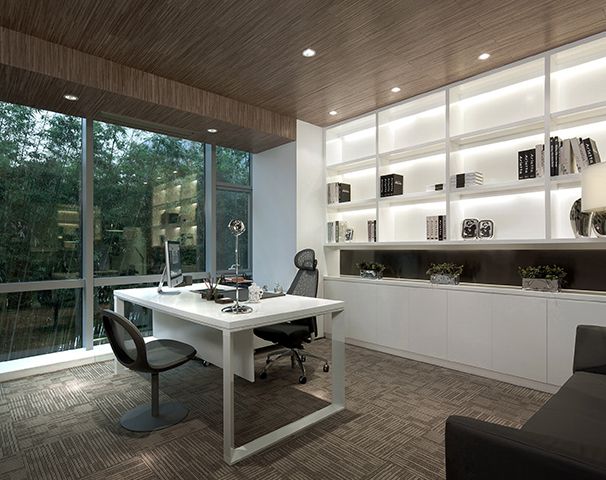 經(jīng)理辦公室裝修實景圖