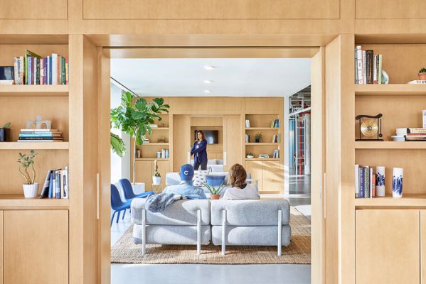 上海辦公室設計的書架應該如何擺放？