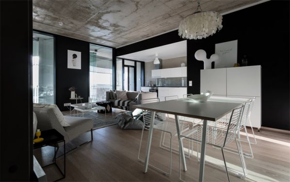 辦公室裝修設(shè)計改造下工業(yè)風(fēng)公寓