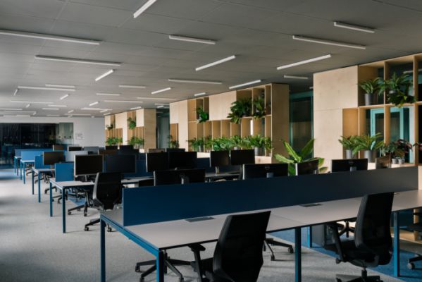 辦公室設(shè)計(jì)中適合的軟裝搭配