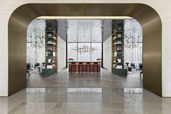 萬(wàn)科營(yíng)銷(xiāo)中心的辦公室設(shè)計(jì)方案