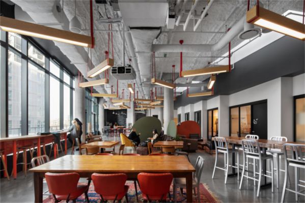 聯(lián)合辦公室設(shè)計改造的多功能技術(shù)空間