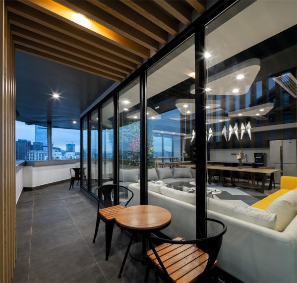 公司時尚辦公室設計的主題展現